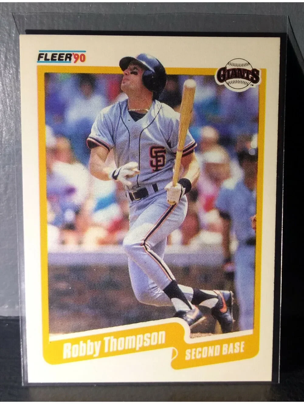 1990 Robby Thompson Fleer Baseball Card #73